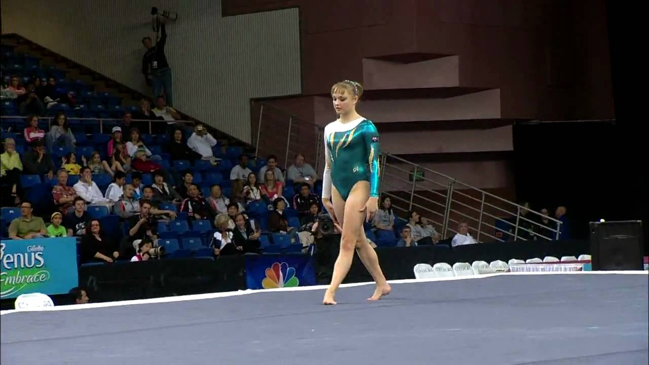 Dasha Joura - Floor Exercise - 2008 Pacific Rim Championships