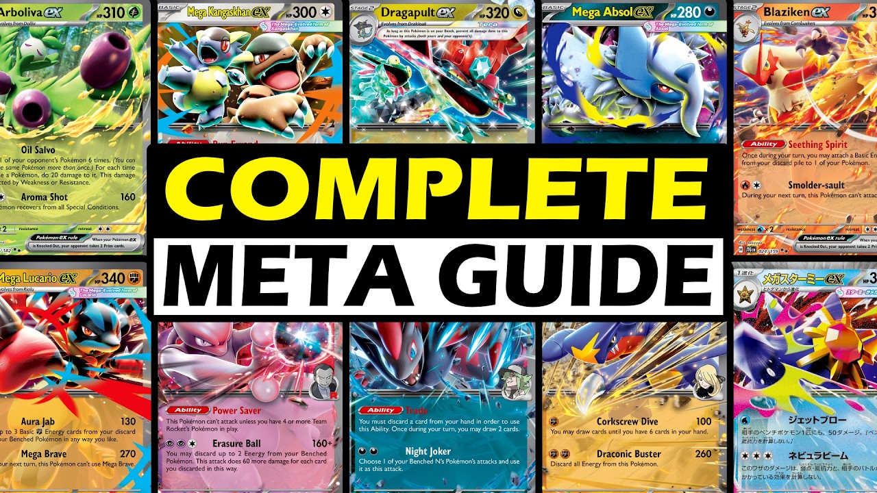 Метагейм и лучшие колоды Pok&eacute;mon TCG после ротации 2026 года