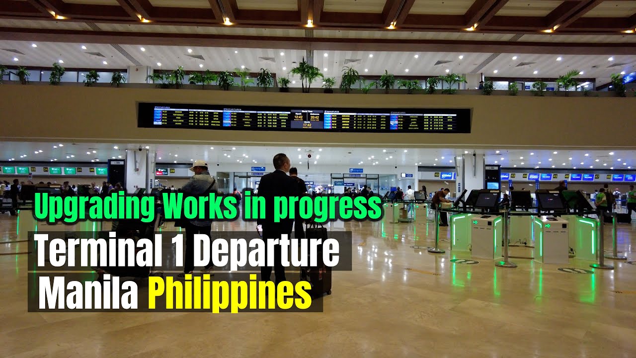 NAIA Terminal 1 is Changing! Upgrades in Progress ✈️