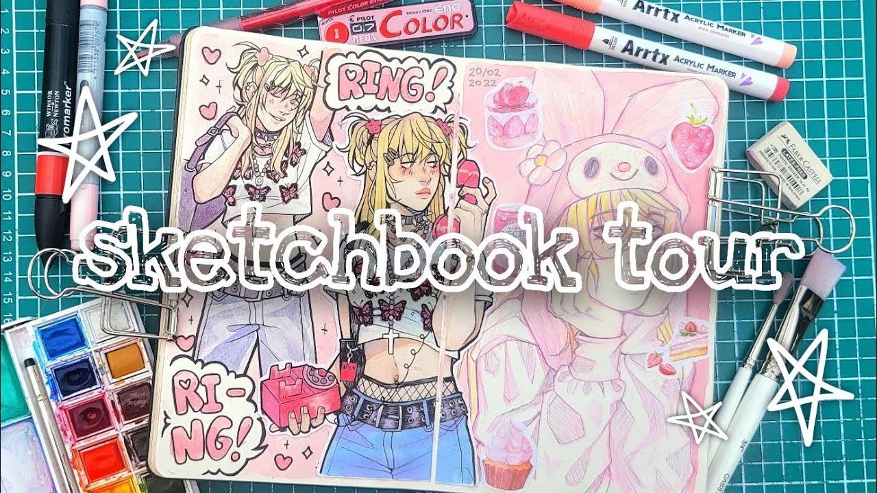 Sketchbook Tour #1 (2020-2022) ✨