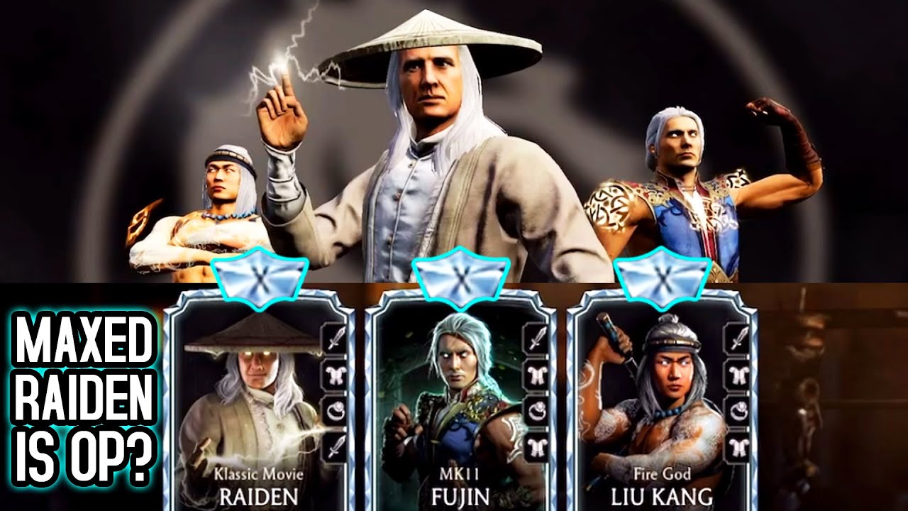 MK Mobile. MAXED Klassic Movie Raiden is INSANE! $1000 Team Gameplay.