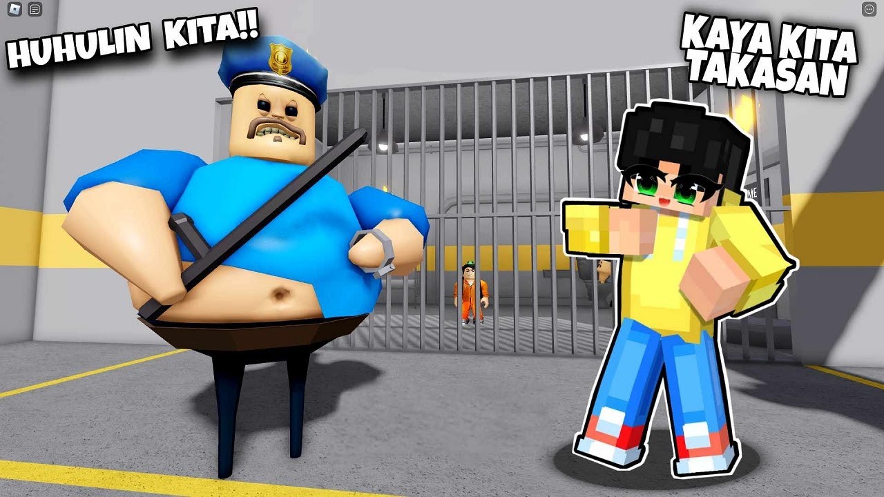 Barry's Prison | TINAKASAN KO ANG MATABANG PULIS na UTUTIN sa ROBLOX