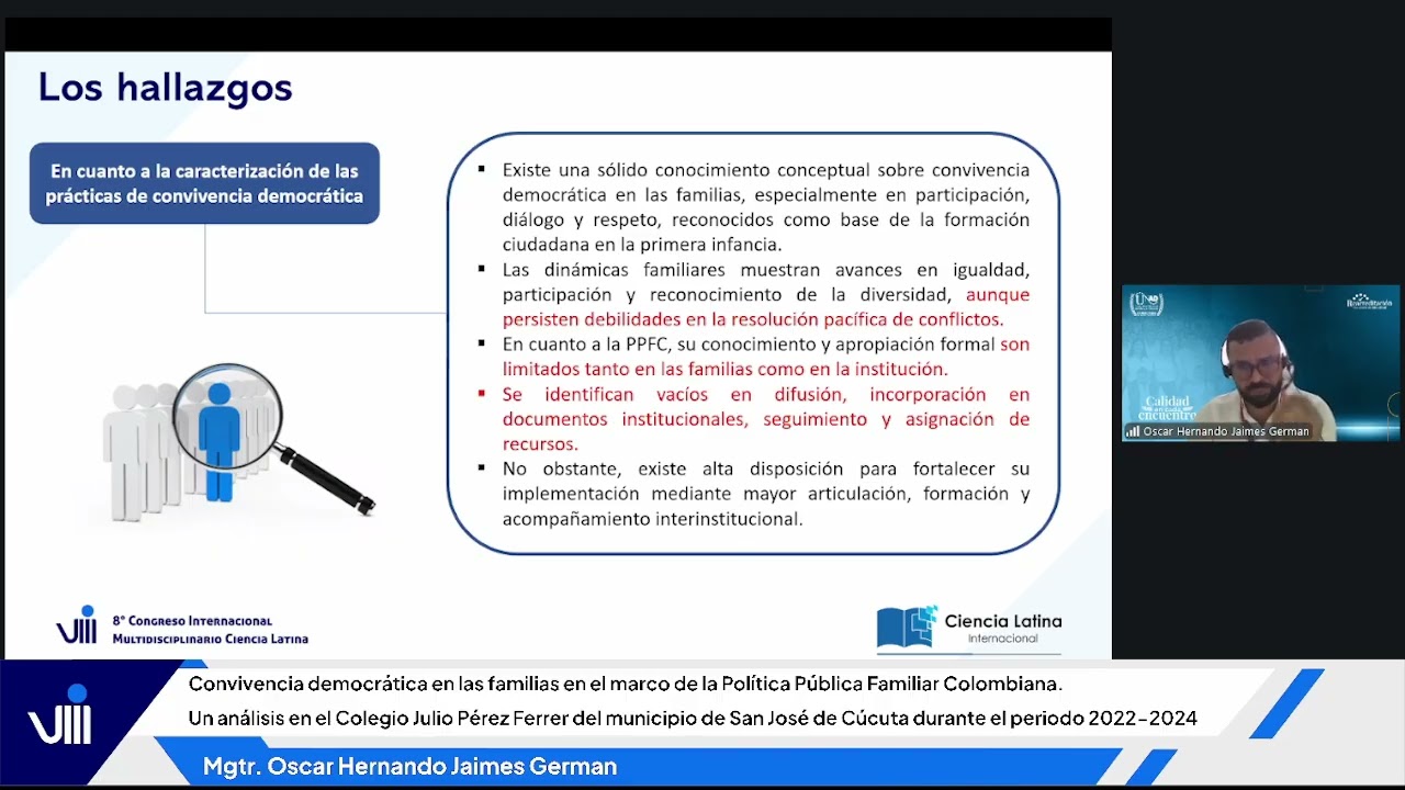 Convivencia democrática en las familias en el marco de la Política Pública Familiar Colombiana.