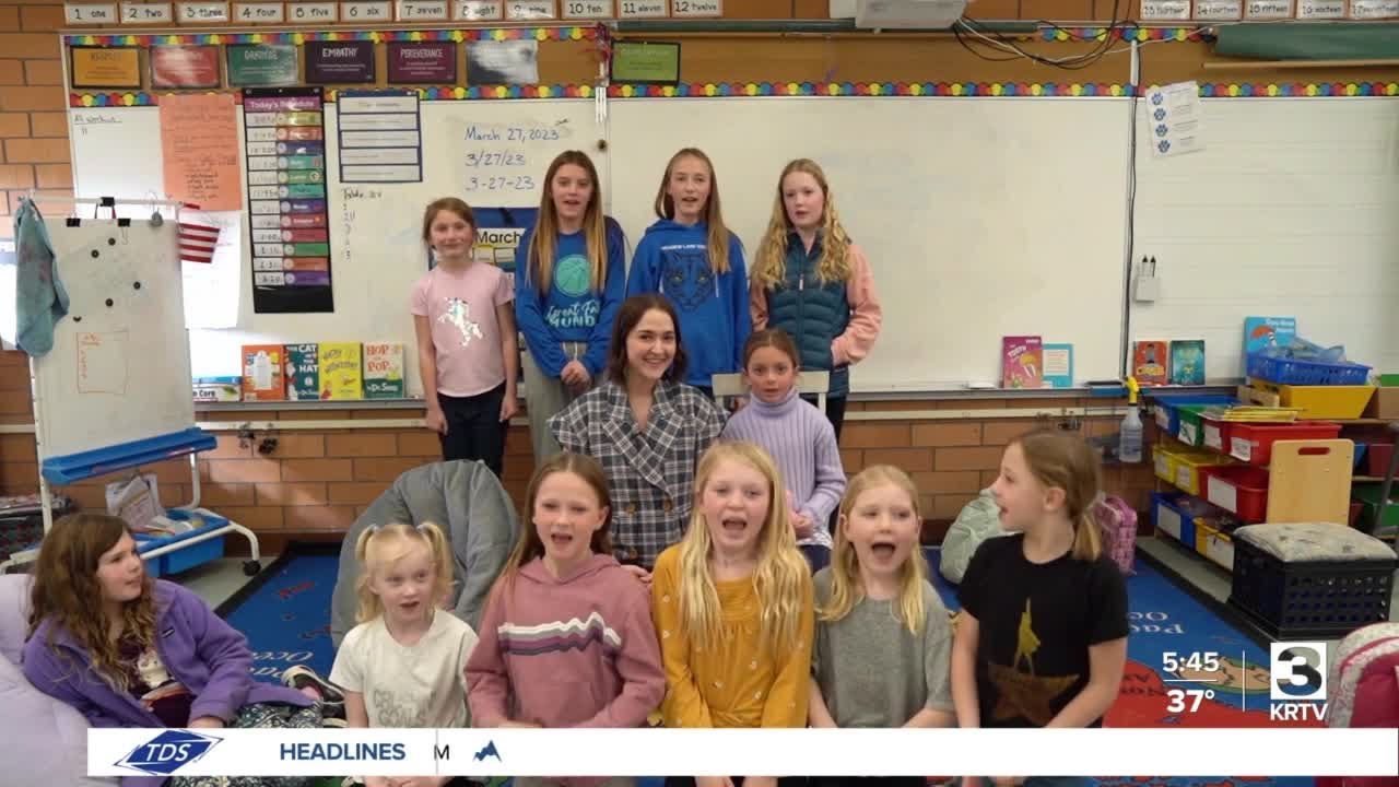 'Knitting Club' at Meadow Lark school