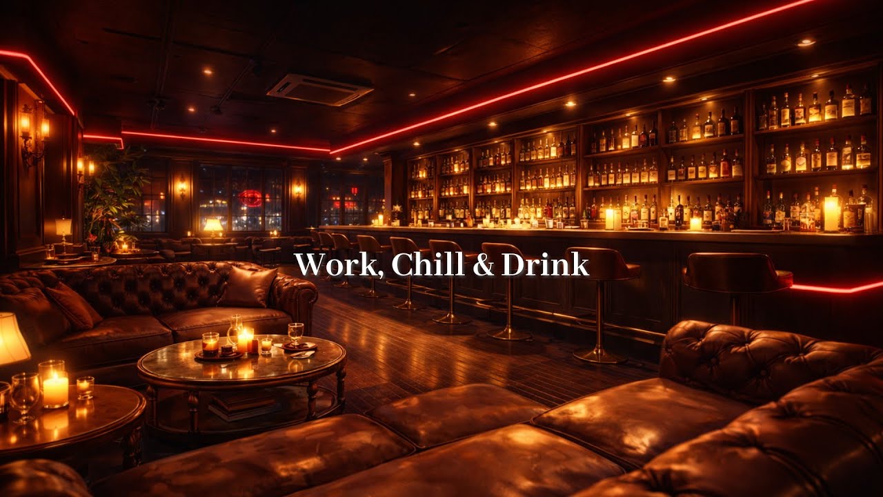 Late Night Lofi  Work, Chill & Drink