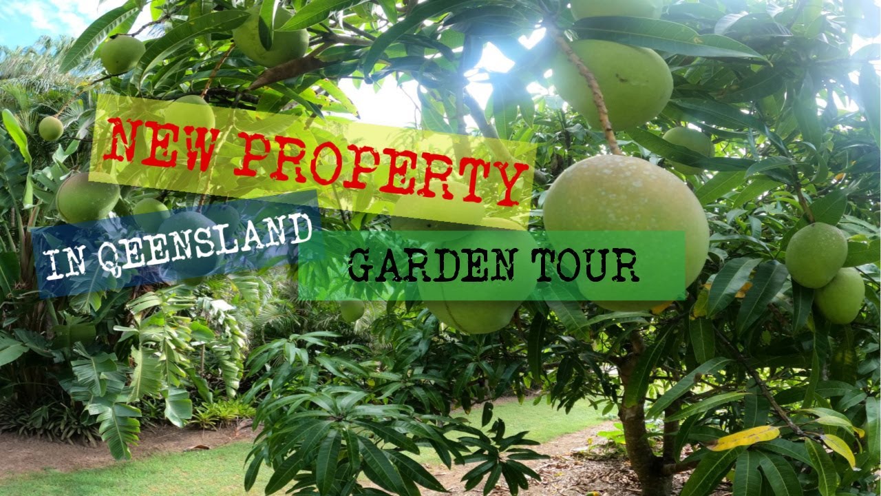 new property in Queensland garden tour