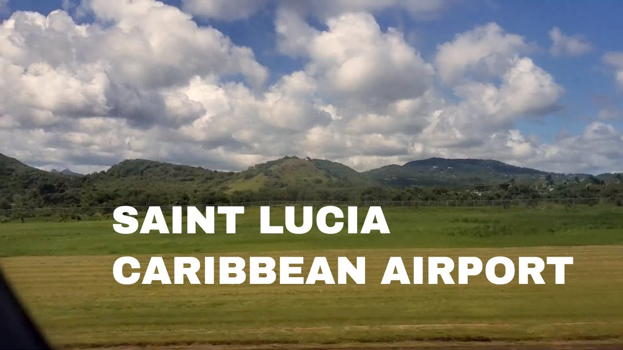 🔴 Saint Lucia Caribbean Hewanorra International Airport Takeoff 🔴