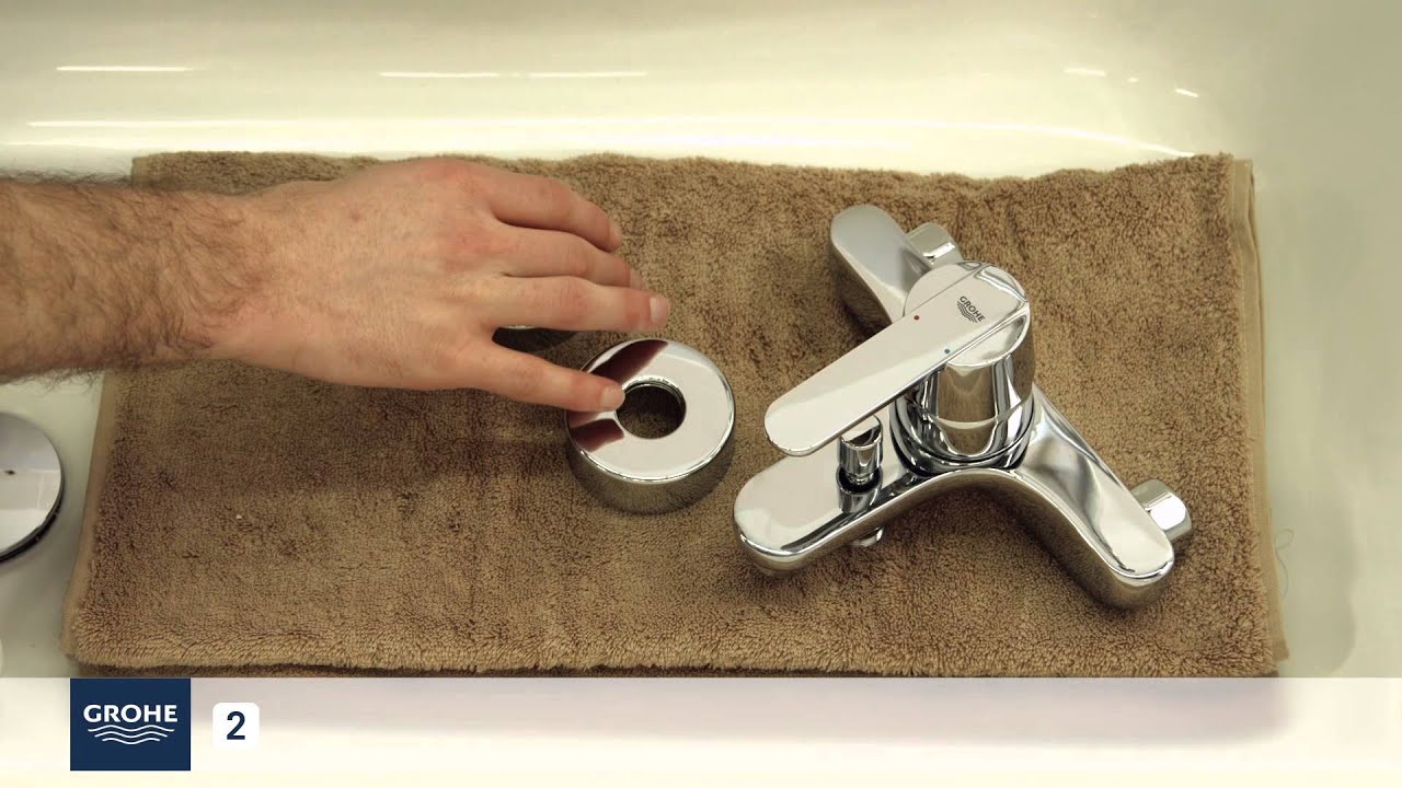 GROHE Badkraan installeren