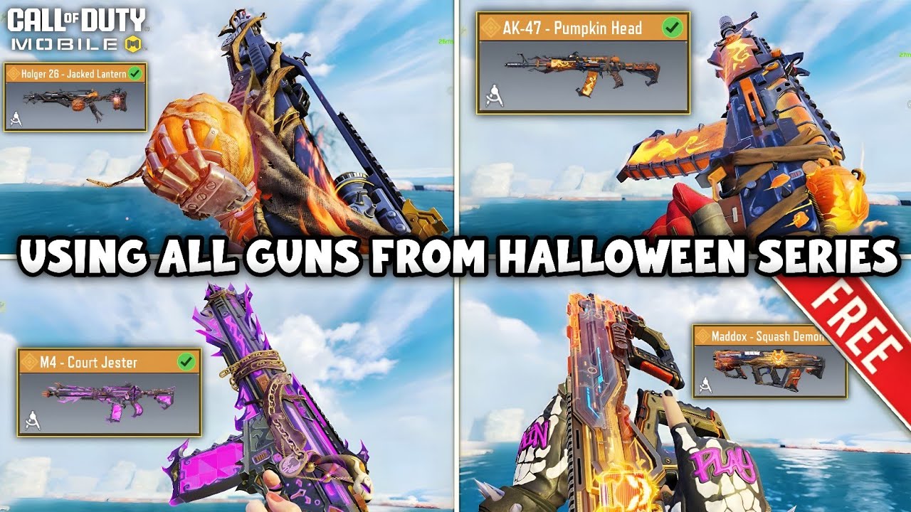Using all Guns from Halloween Series Armory 
