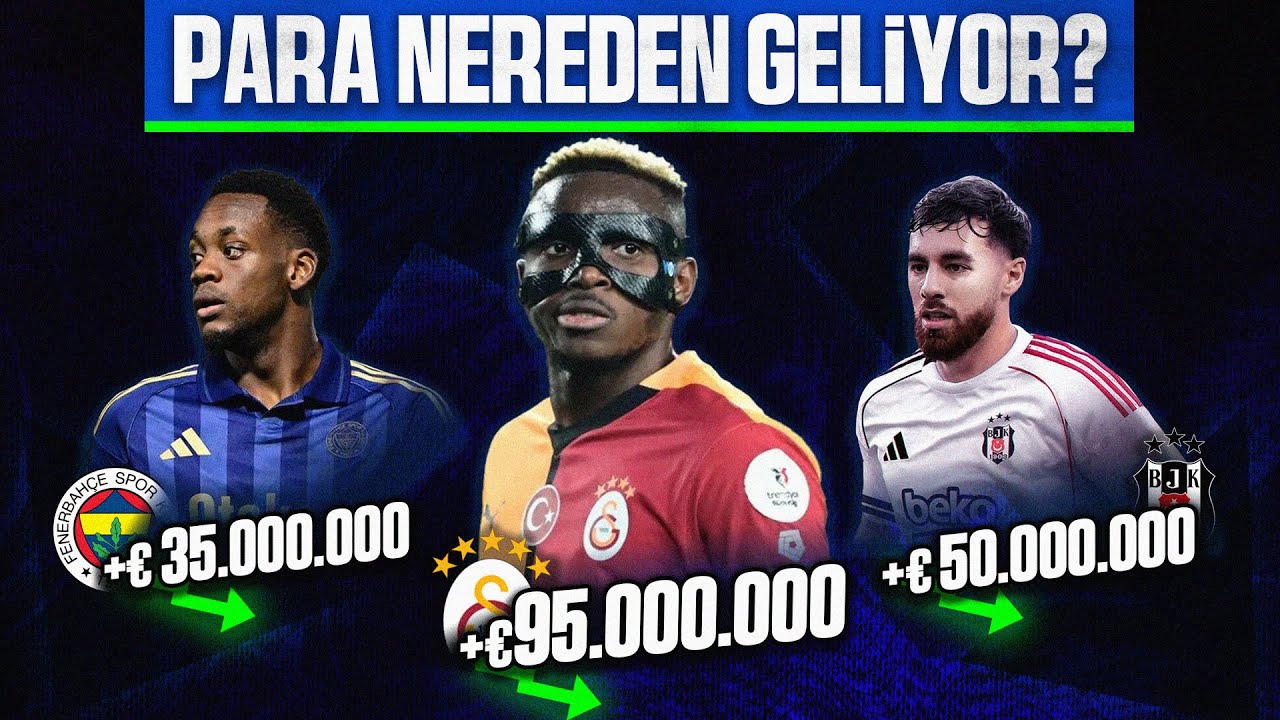 TÜRK TAKIMLARI PARAYI NEREDEN BULUYOR? - ''Paraların Esas Kaynağı...''
