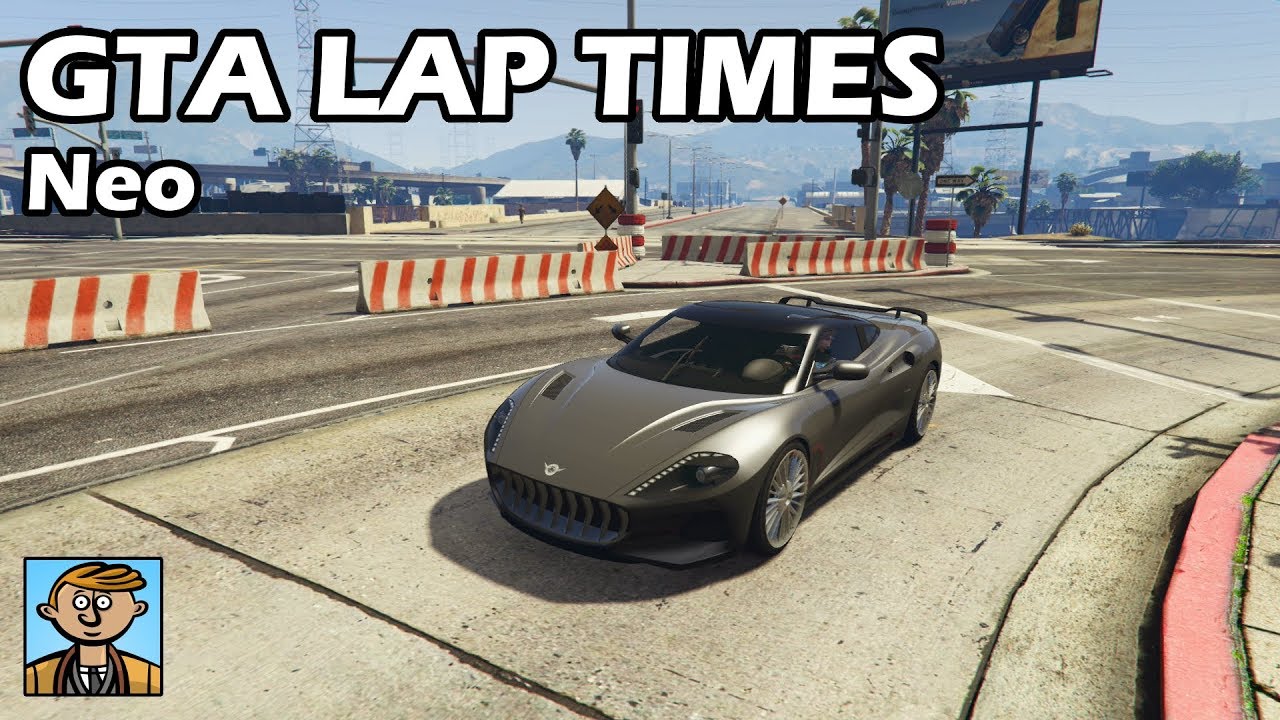 Fastest Sports Cars (Neo) - GTA 5 Best Fully Upgraded Cars Lap Time Countdown