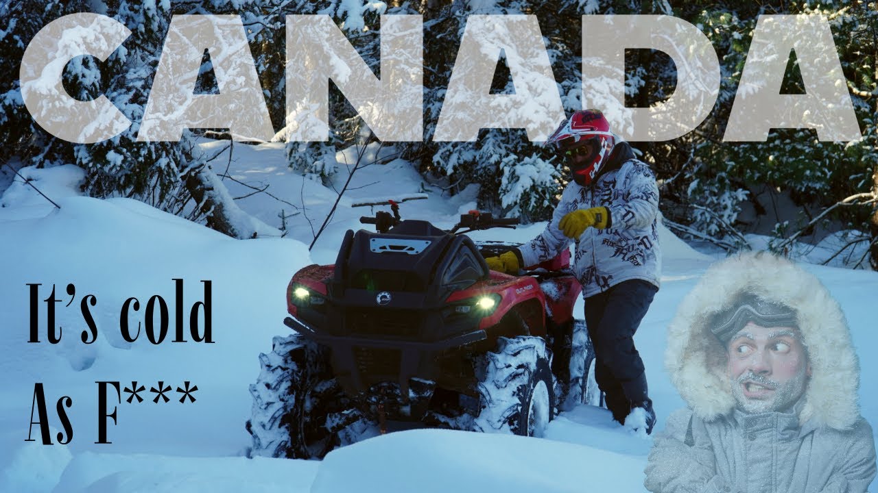 Winter ATV Adventure COLD AF
