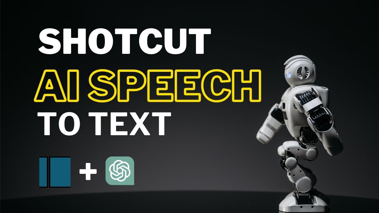 Субтитры ИИ (преобразование речи в текст) — Shotcut v24.10