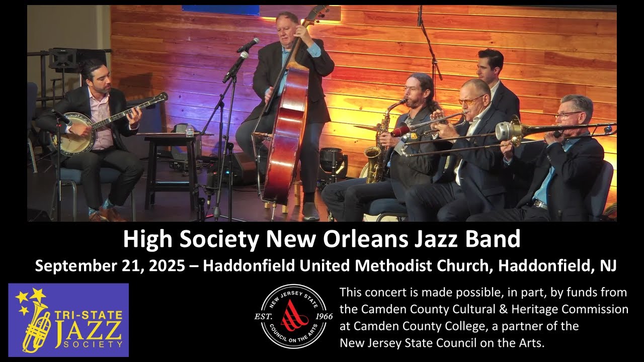 High Society New Orleans Jazz Band at Tri-State Jazz Society