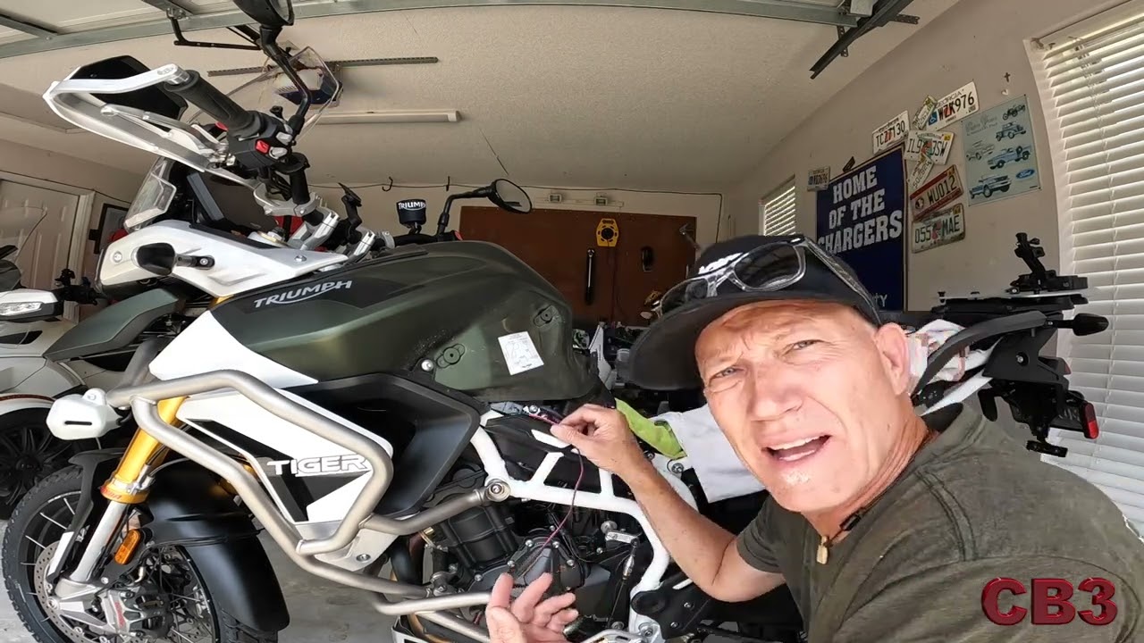 Zumo XT installed on Triumph Tiger  900 Rally Pro