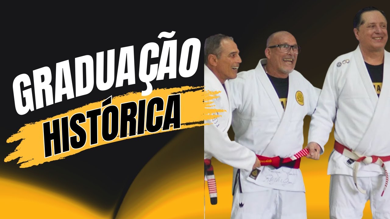 Uma graduação histórica à faixa coral no Jiu-Jitsu brasileiro | Gracie Humaitá