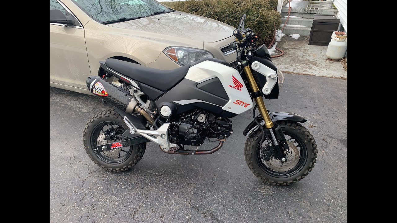 Grom valve adjustment Engine noise