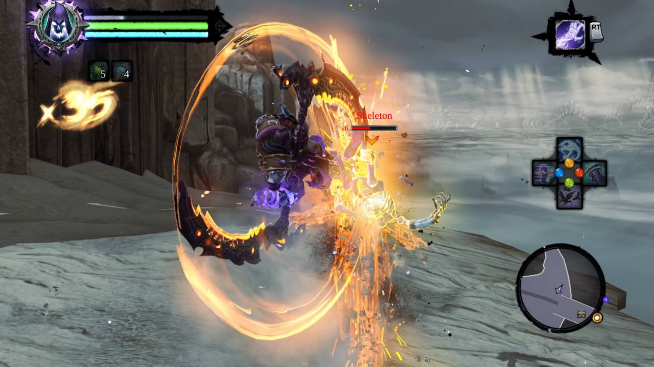 Darksiders 2 Claw Extended Combo