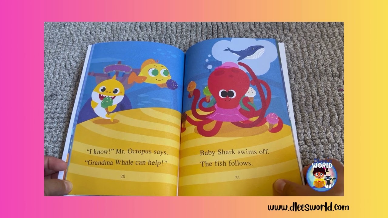 Baby Shark Little Lost Fish I DLee's Storytime Presents I Read-Aloud
