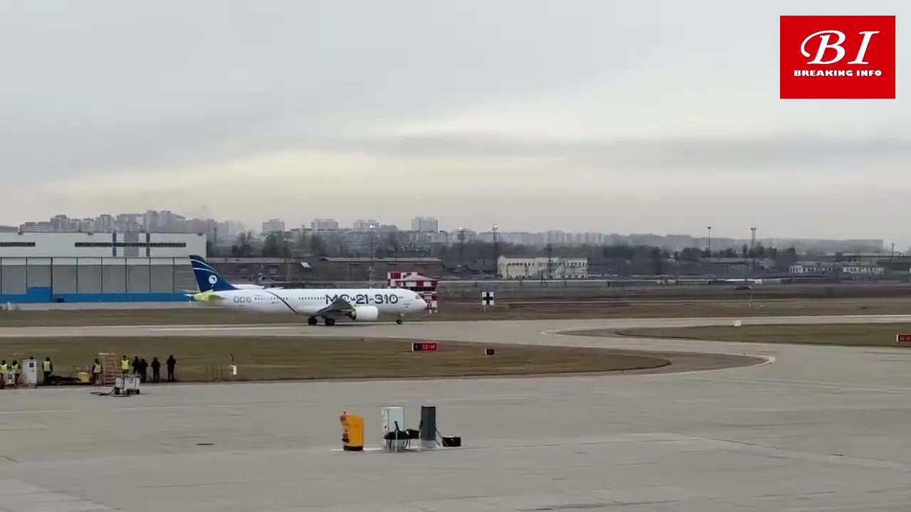 Russia&rsquo;s New MC-21 Jet Takes Off | First Flight Footage from Irkutsk Aviation Plant