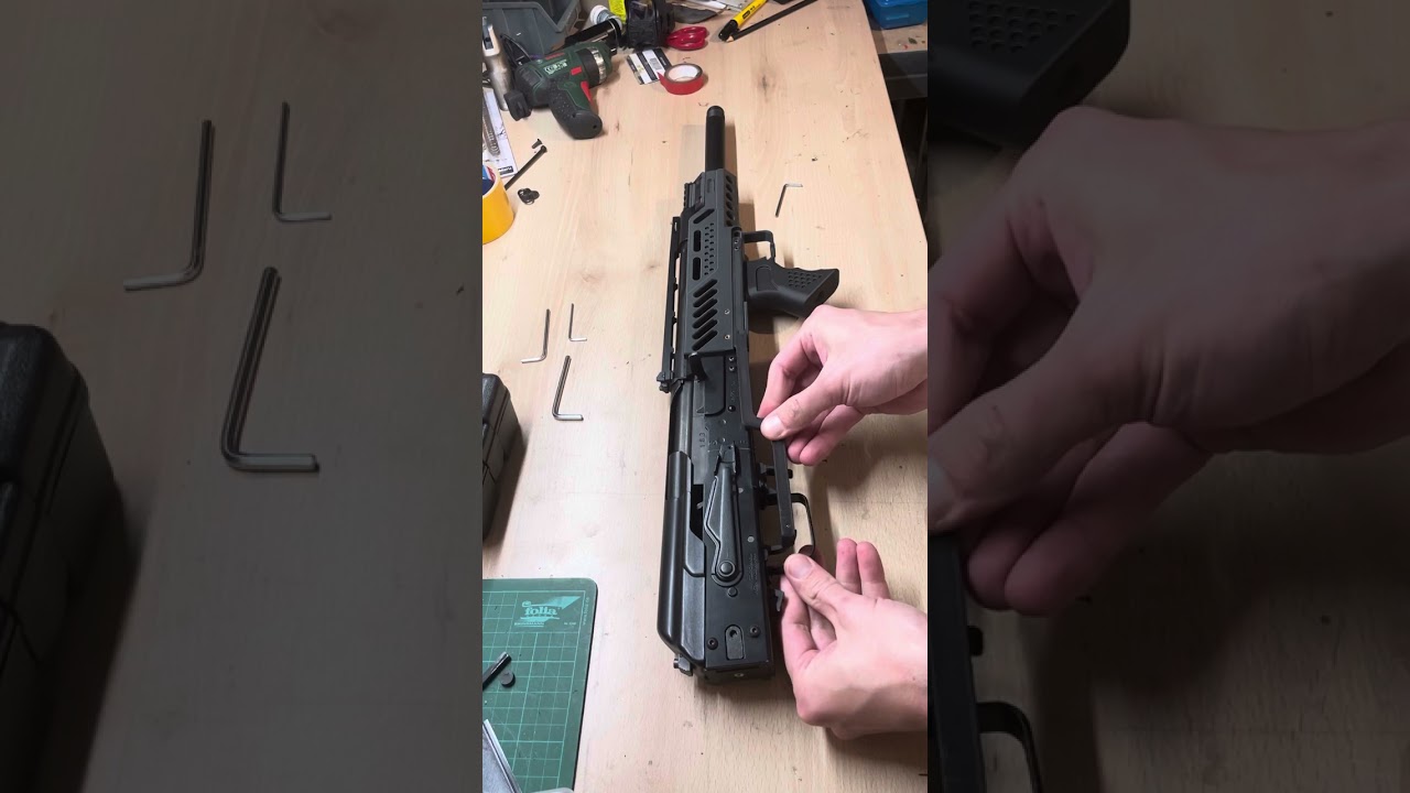 Tokyo Marui Saiga Bullpup (PTDR-12) assembly guide