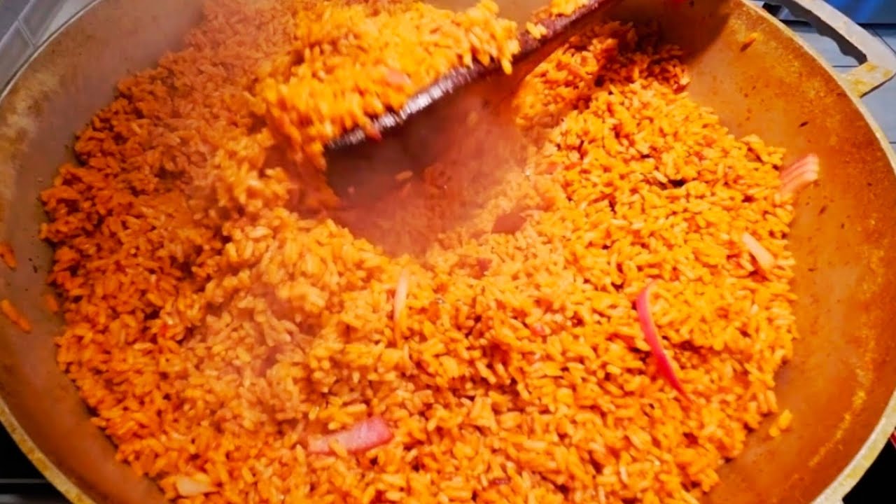 “First Time Making Nigerian Jollof Rice | Did I Nail It or Fail?” #nigerianjellof #food #viralfood 