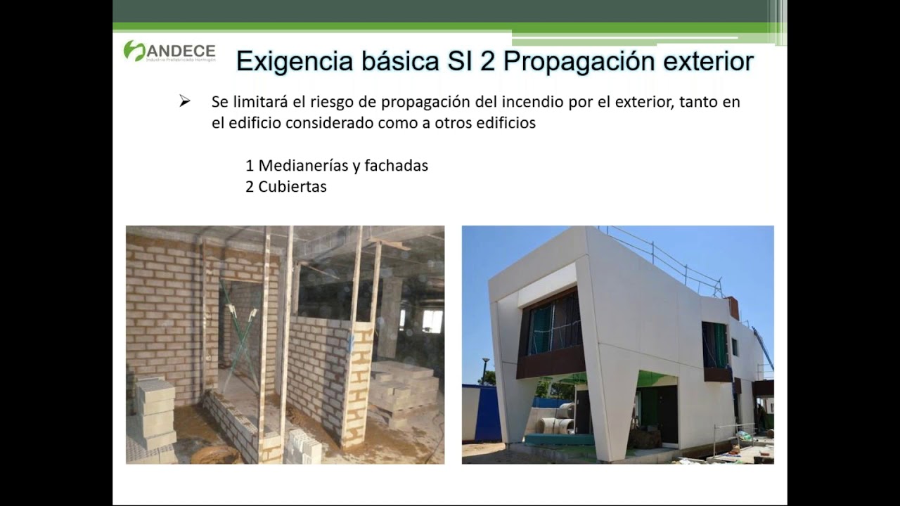 CTE: cómo afecta el nuevo DB-SI Seguridad en caso de incendio a los prefabricados de hormigón