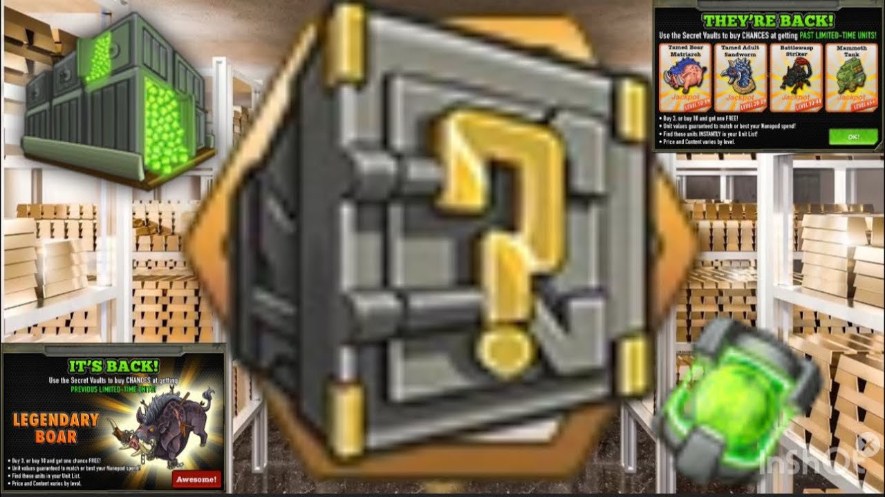 Battle Nations Secret Vaults Explained