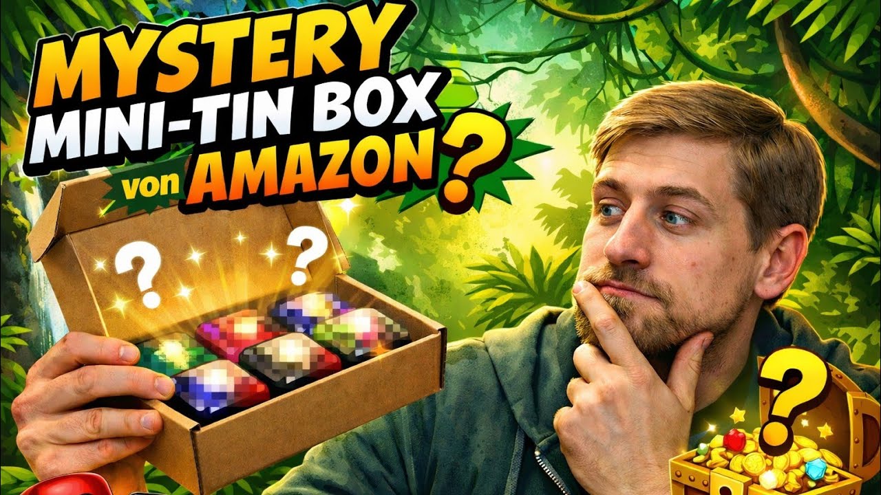 Amazon Mystery Mini-Tin Bundle Scam? Teil 1 #pokemon #amazon #mystery #unboxing #pokemoncards #scam