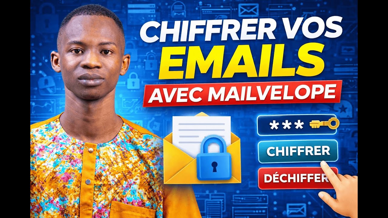 🔐 Chiffrer Vos Emails FACILEMENT avec Mailvelope | Protégez Vos Messages par Mot de Passe