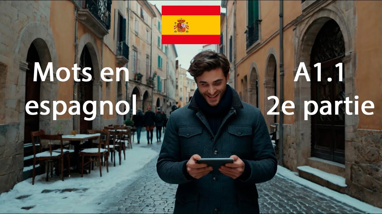 Mots en espagnol 🇪🇸 A1.1 – 2e partie | Apprenez facilement le vocabulaire espagnol !