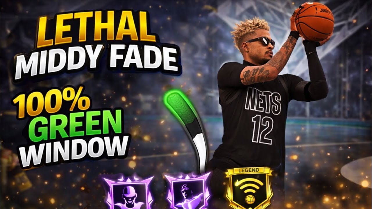 BEST COMP GUARD AND LETHAL MIDDY FADE+SIGS!!!( ONLY 5 CAP BREAKERS NEEDED )🏀