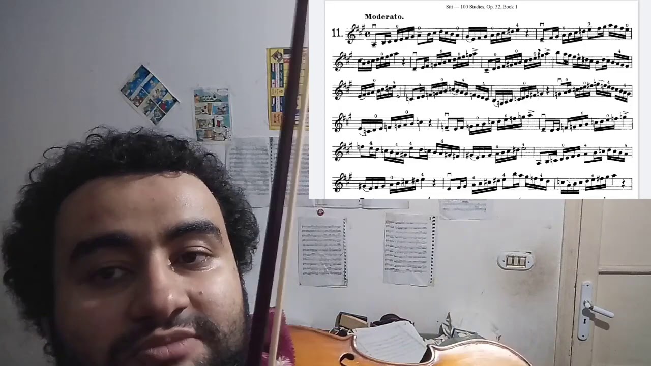 سلسلة تمارين منسية و مجهولة برغم فايدتها الكبيرة(تعليم الكمانجة بطريقة سليمة)هانسسيت ١١ الجزء الاول