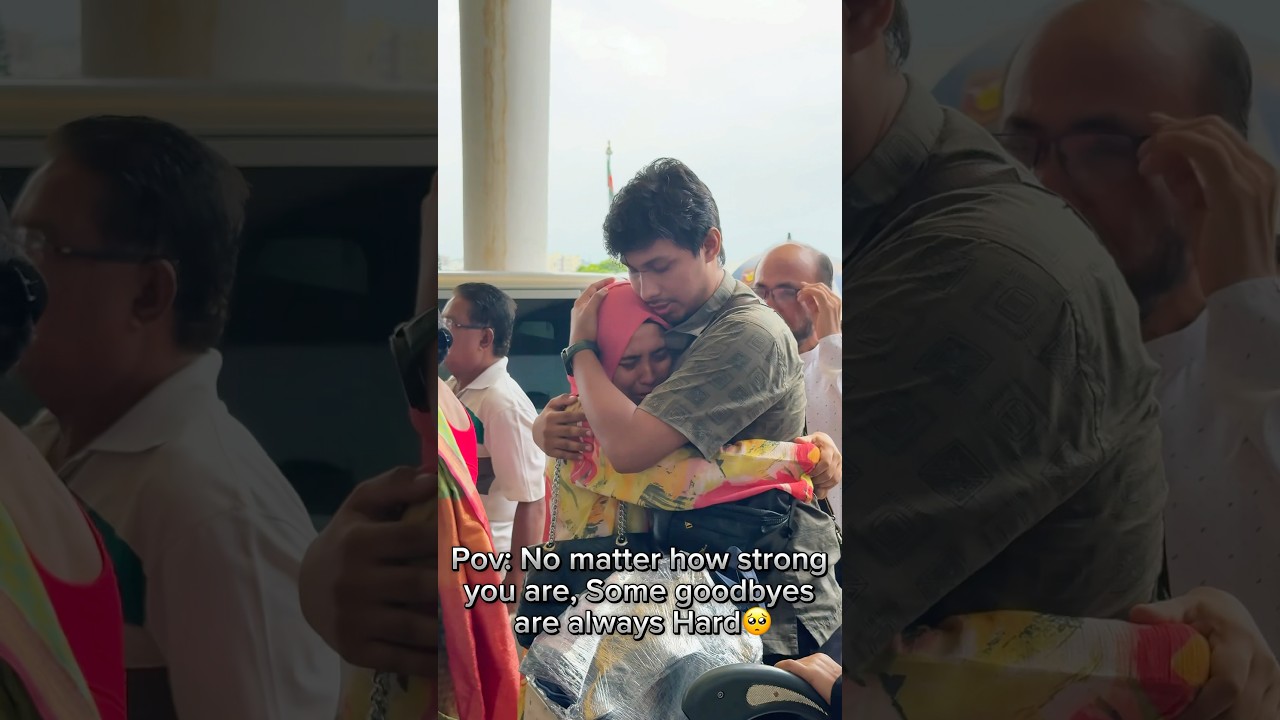 Airport goodbye are the worst and saddest good bye #reels #viralvideo #emotional #missyou #shorts
