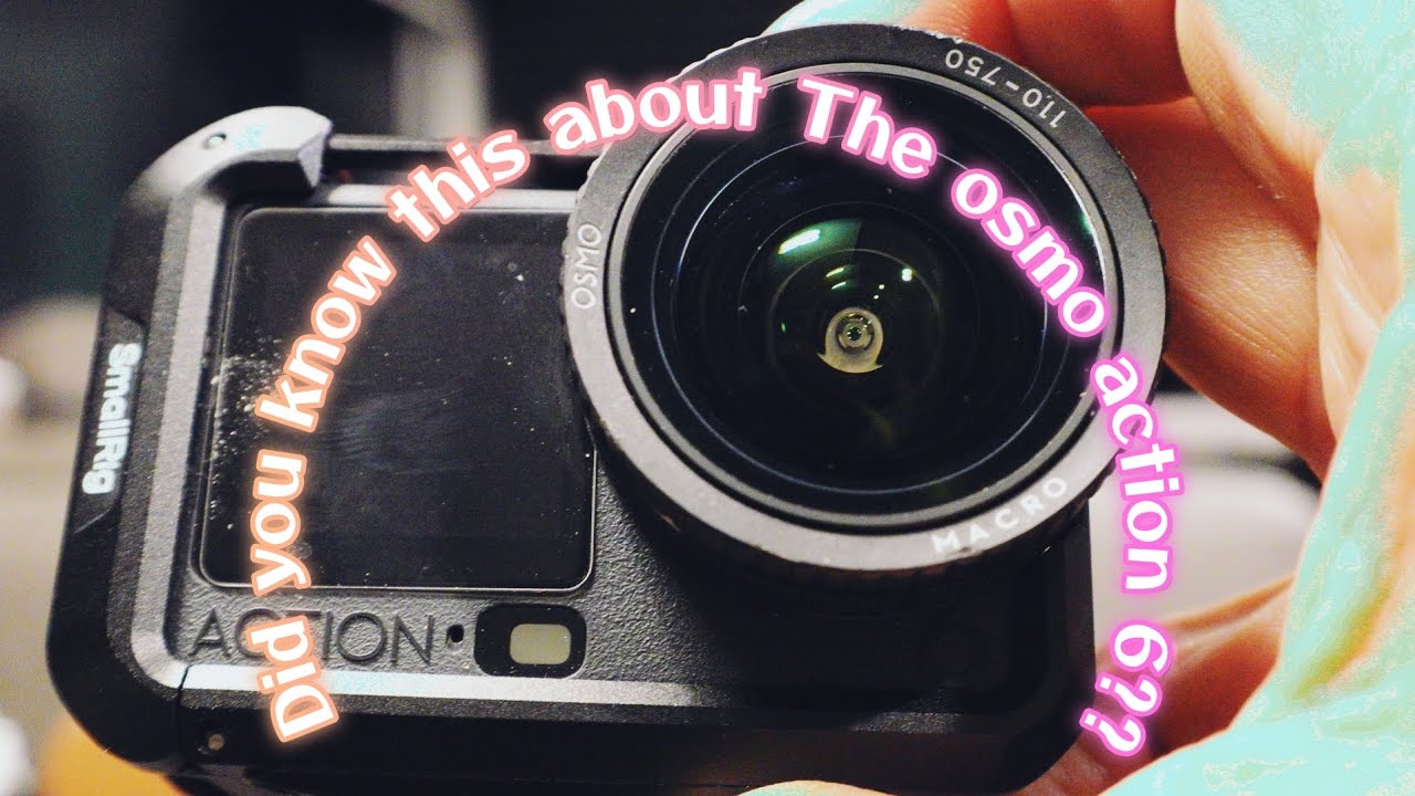 Did you know this about the DJI Osmo Action 6?