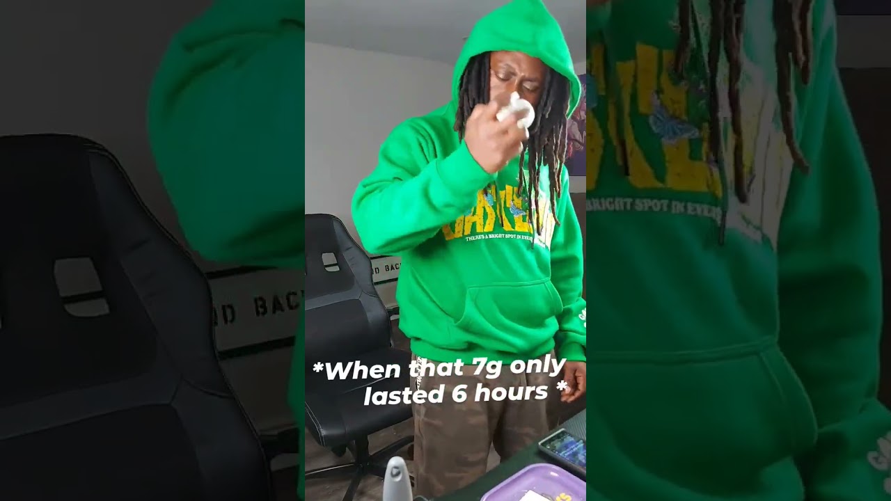 when that 7g Zaza only lasted few hours #420 #420blazeit  #stonersociety #zaza #streetwear