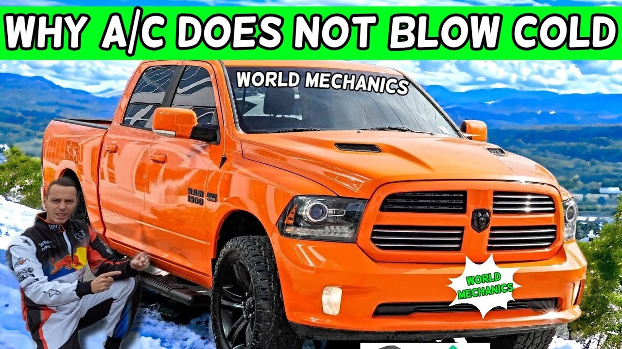 DODGE RAM ПОЧЕМУ КОНДИЦИОНЕР НЕ ДУЕТ ХОЛОДНЫМ ВОЗДУХОМ DODGE RAM 1500 2500 3500 2013 2014 2015 20...