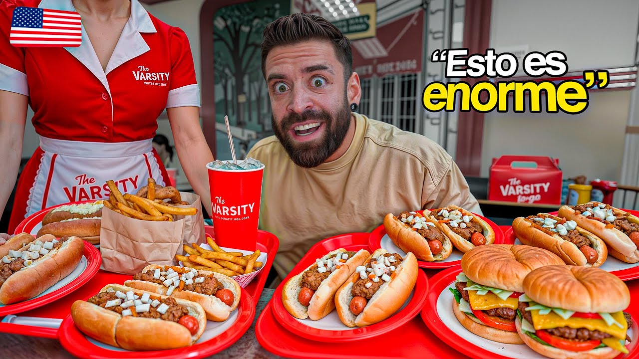 PED&Iacute; TODA LA CARTA en la HAMBURGUESER&Iacute;A M&Aacute;S GRANDE de DRIVE-IN del MUNDO!
