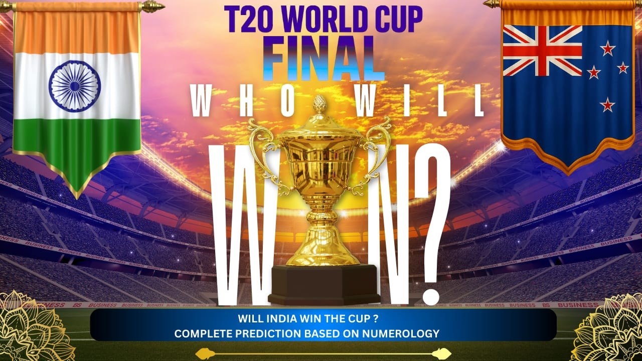 IND vs NZ T20 Final: Kal Ka Match Numerology Se Fix! Free Prediction #INDvsNZ #T20WorldCup
