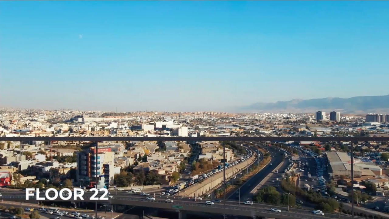 Qaradakh view from Grand Boulevard.