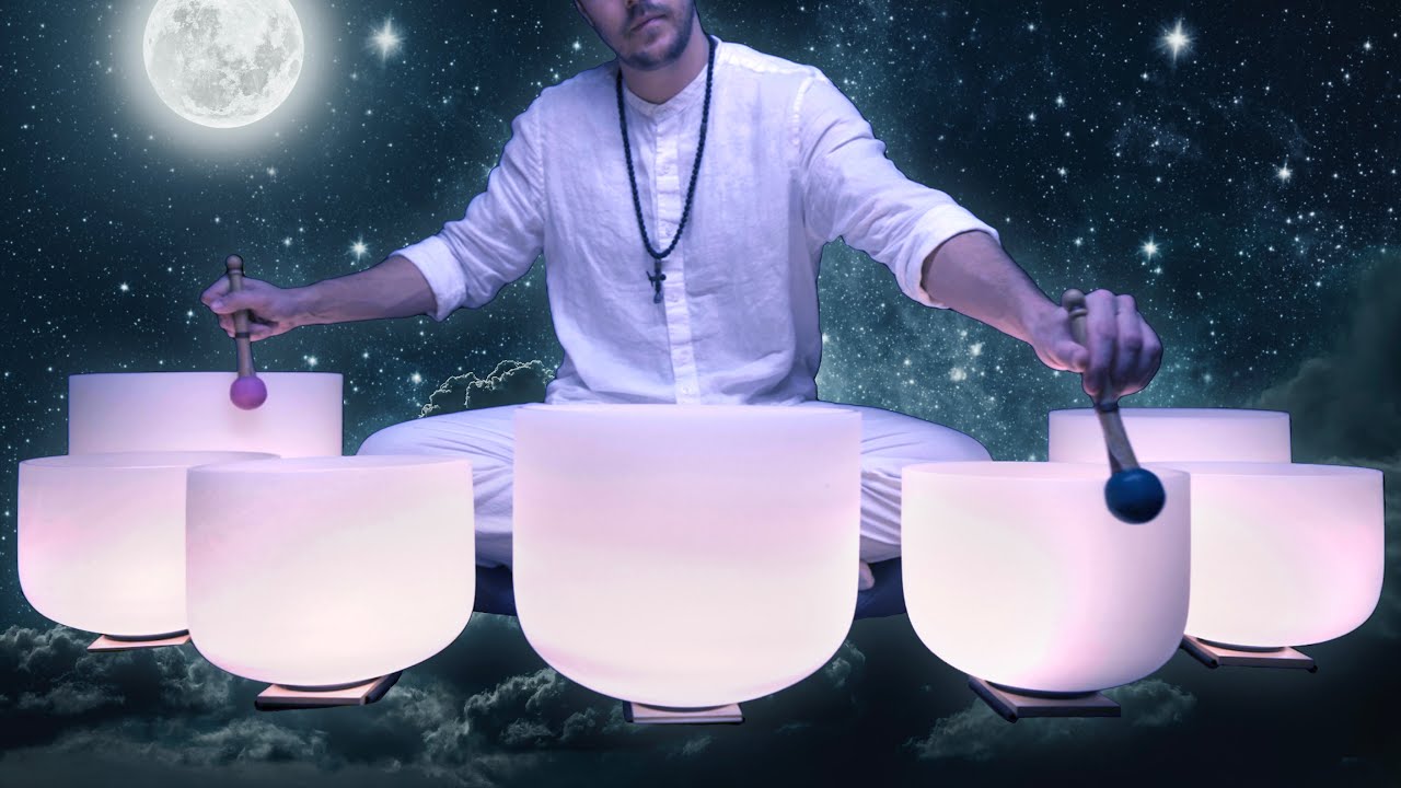 Cosmic Sleep Sound Bath | Singing bowl music for bedtime