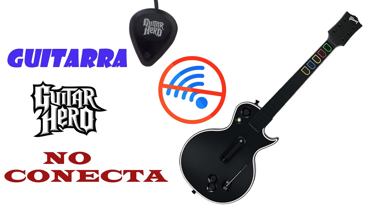 Reparar guitarra Guitar Hero - No conecta