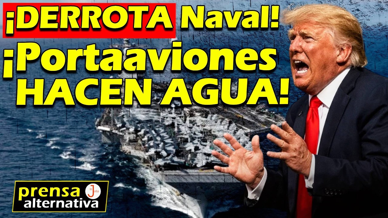 ESCAPAN DE LA MUERT...E en Ir&aacute;n! Portaaviones de EEUU se retiran!
