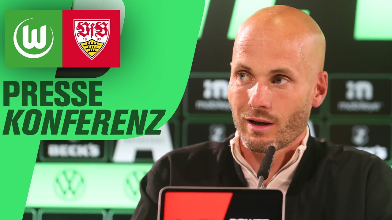 RE-LIVE I  PK mit Paul Simonis vor VfL Wolfsburg - VfB Stuttgart | Bundesliga 2025/26