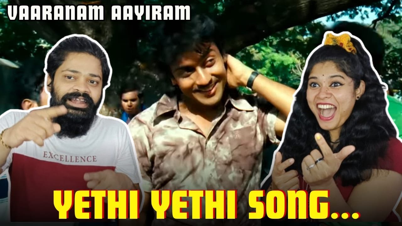 Vaaranam Aayiram - Yethi Yethi Video Song REACTION | Malayalam | Suriya | Simran |Harris Jayaraj GVM