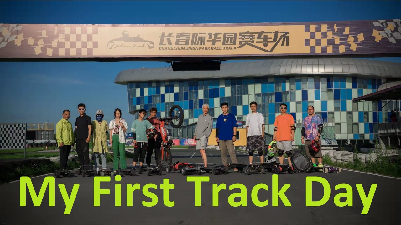DIY Trampa Street carver at the track! 38 and overweight. On the new Boundmotor slimes!