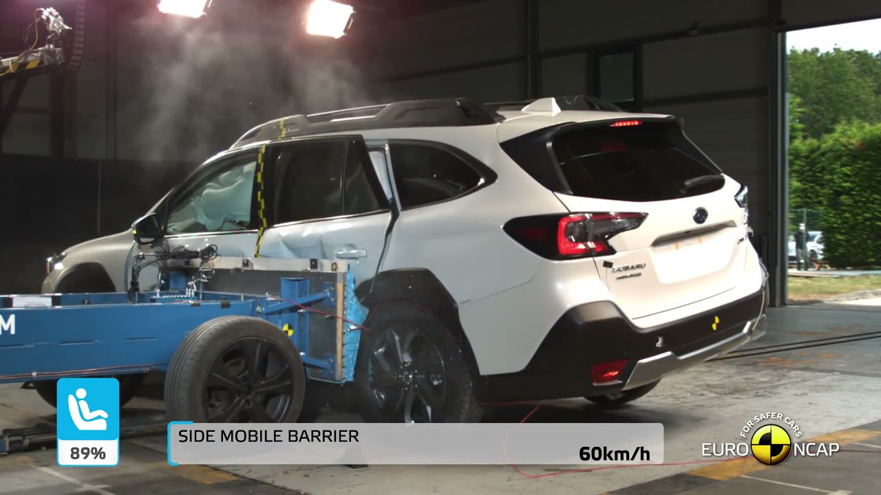 Subaru Outback 2021 - КрашТест 🚘 Безопасность 🚘 Euro NCAP