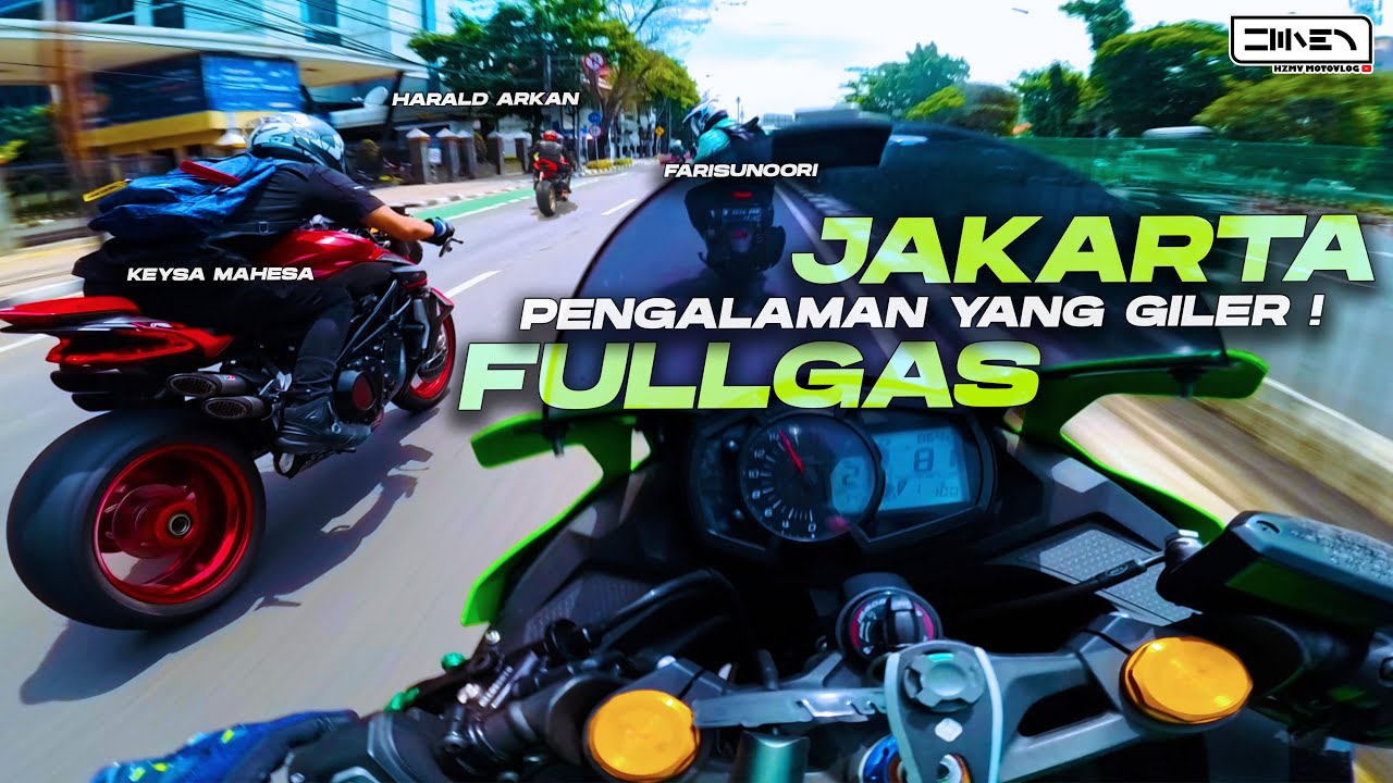 KALI KEDUA DATANG JAKARTA, DAH JADI JAGUH KOTA !! Kawasaki Ninja ZX-25R Malaysia [4K]