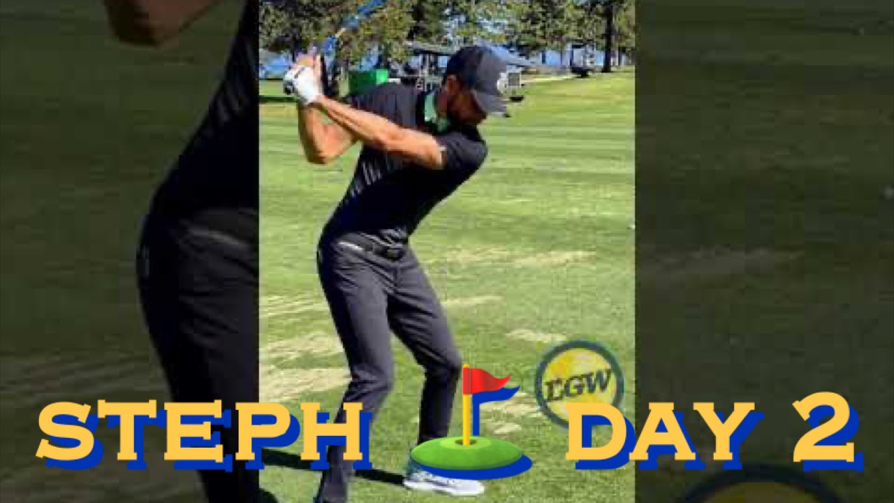 📱 Stephen Curry #ACCgolf Day 2 of 3 (Sat): &ldquo;We love you Steph!&rdquo; at 17; Black golfers on shoes
