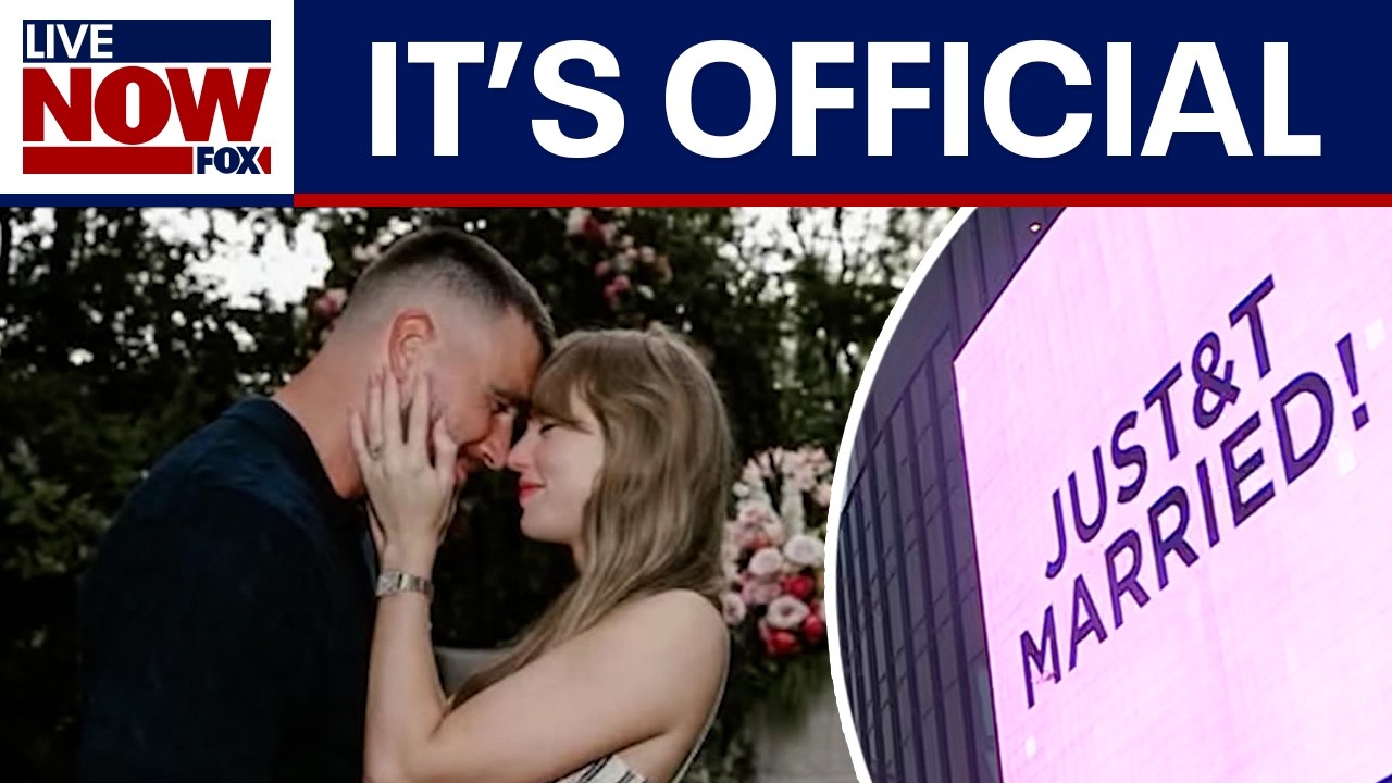 It's official: Taylor Swift & Travis Kelce are married